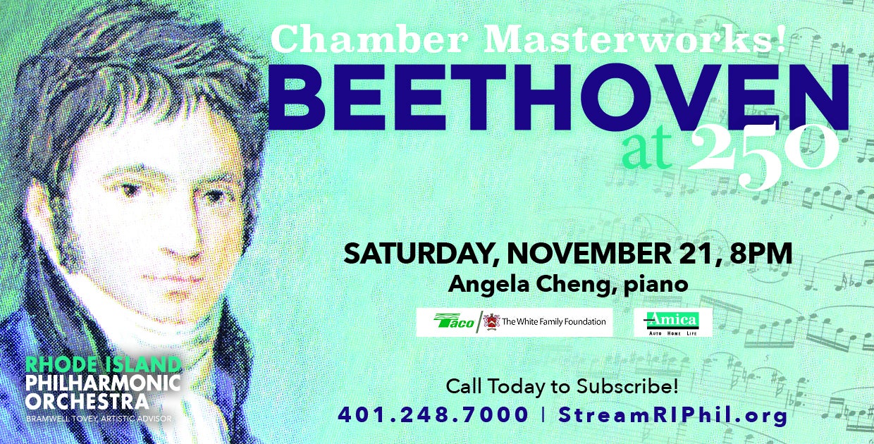 Pianist Angela Cheng plays Beethoven’s Chamber Masterworks!