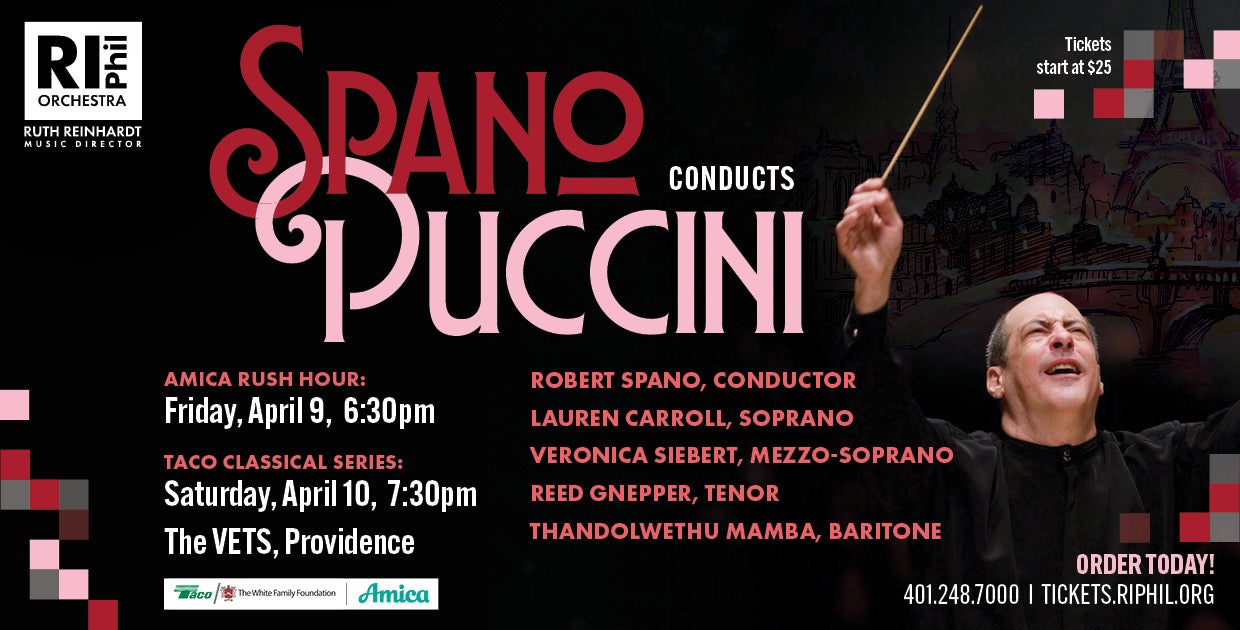 Spano Conducts Puccini