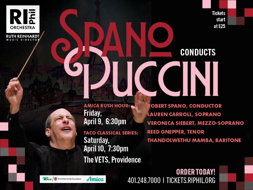 More Info for Spano Conducts Puccini