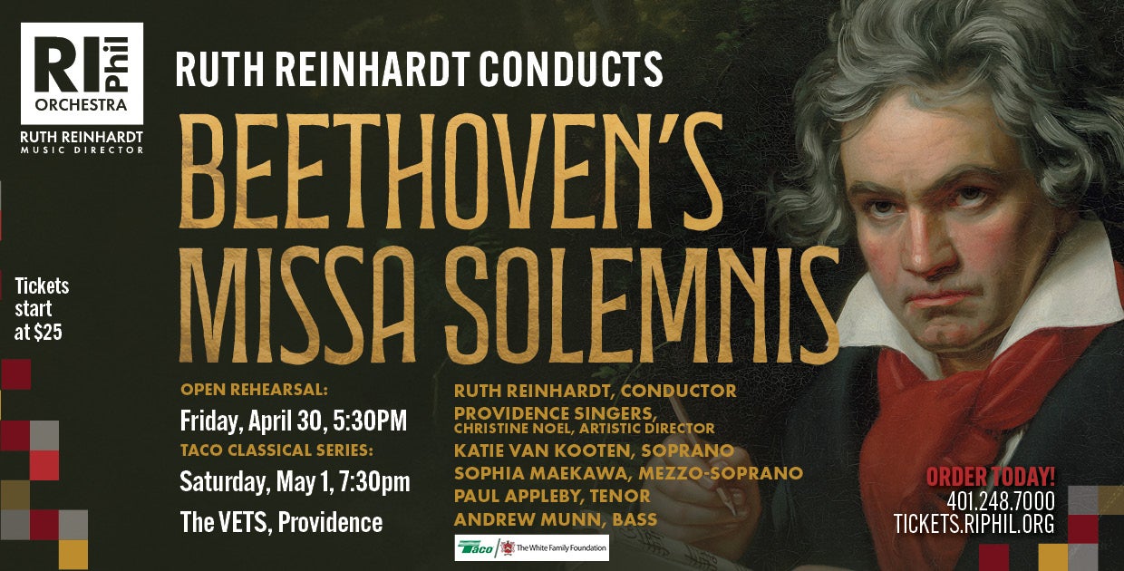 Ruth Conducts Beethoven's Missa Solemnis