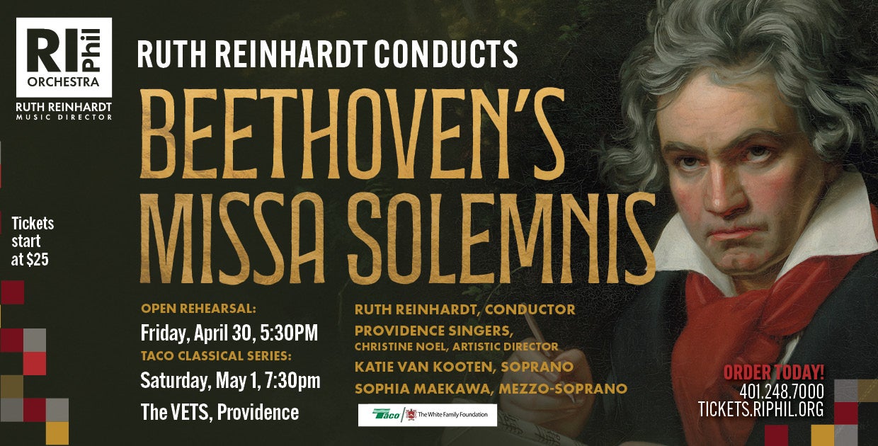 Ruth Conducts Beethoven's Missa Solemnis