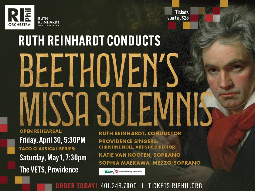 More Info for Ruth Conducts Beethoven's Missa Solemnis