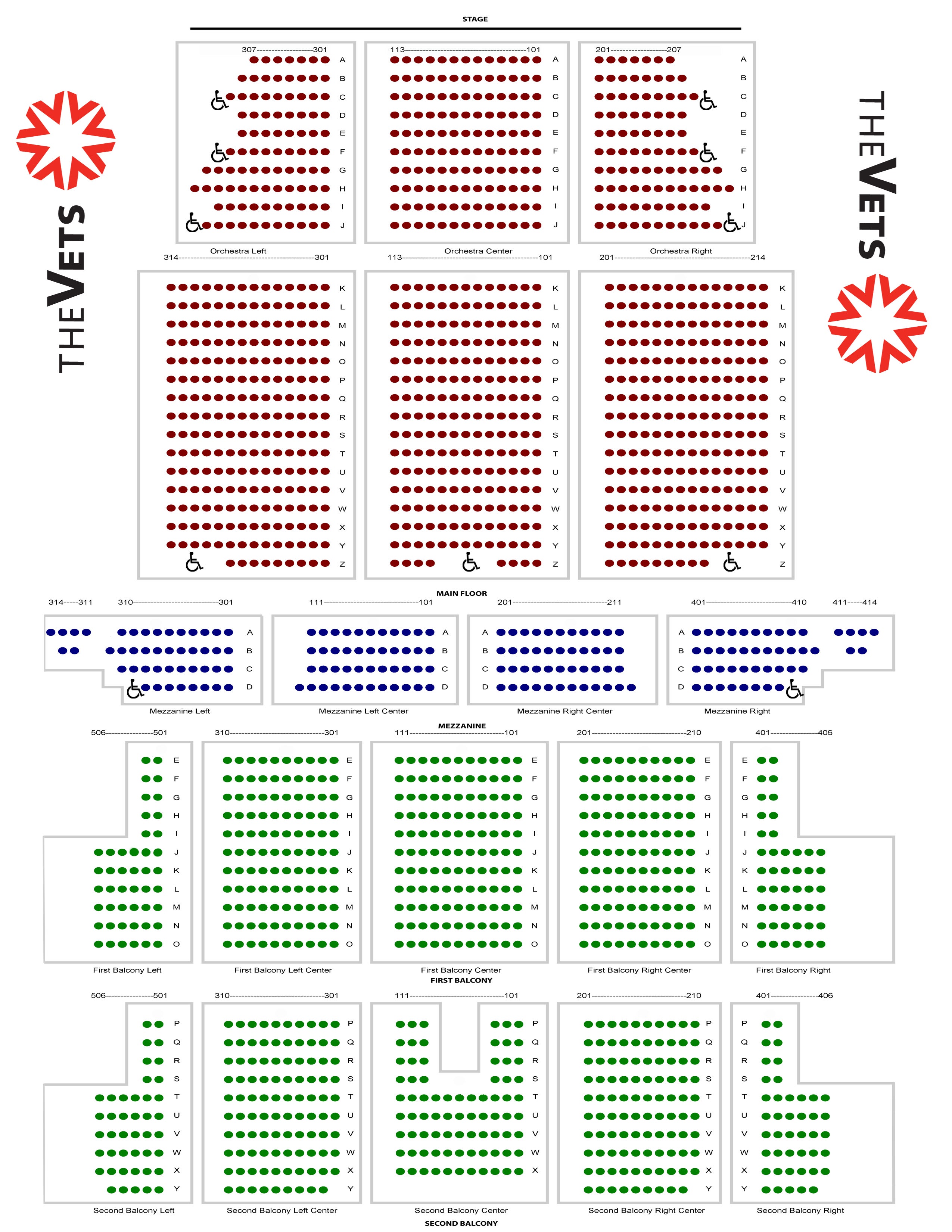 Joel Veterans Memorial Coliseum Seating Chart