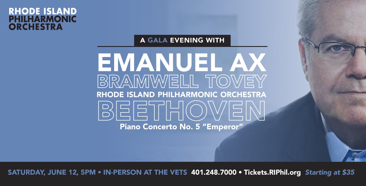 Annual Gala Evening with Bramwell Tovey and Emanuel Ax