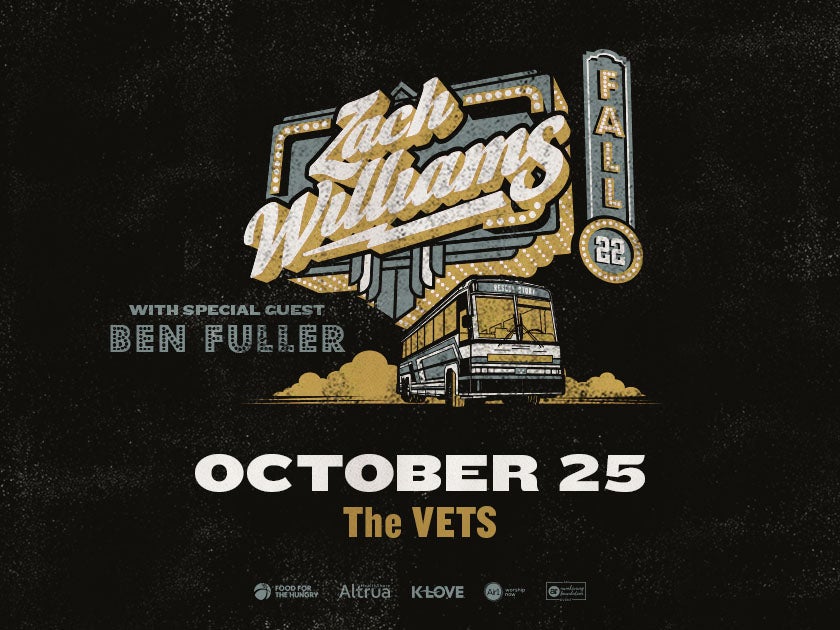 More Info for Zach Williams Fall 22 Tour