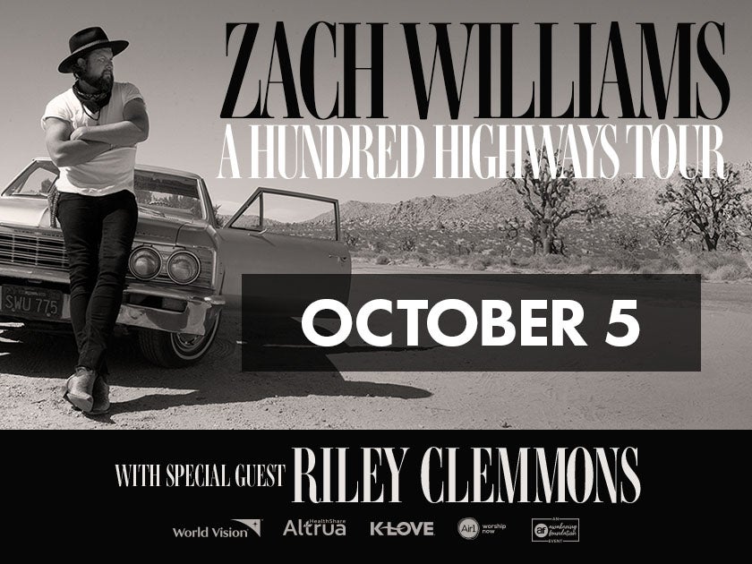 More Info for Zach Williams: A Hundred Highways Tour