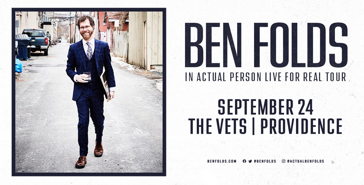 Ben Folds: In Actual Person Live For Real Tour
