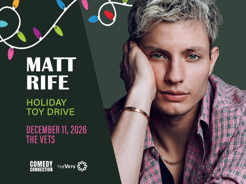More Info for Matt Rife: Holiday Toy Drive Show